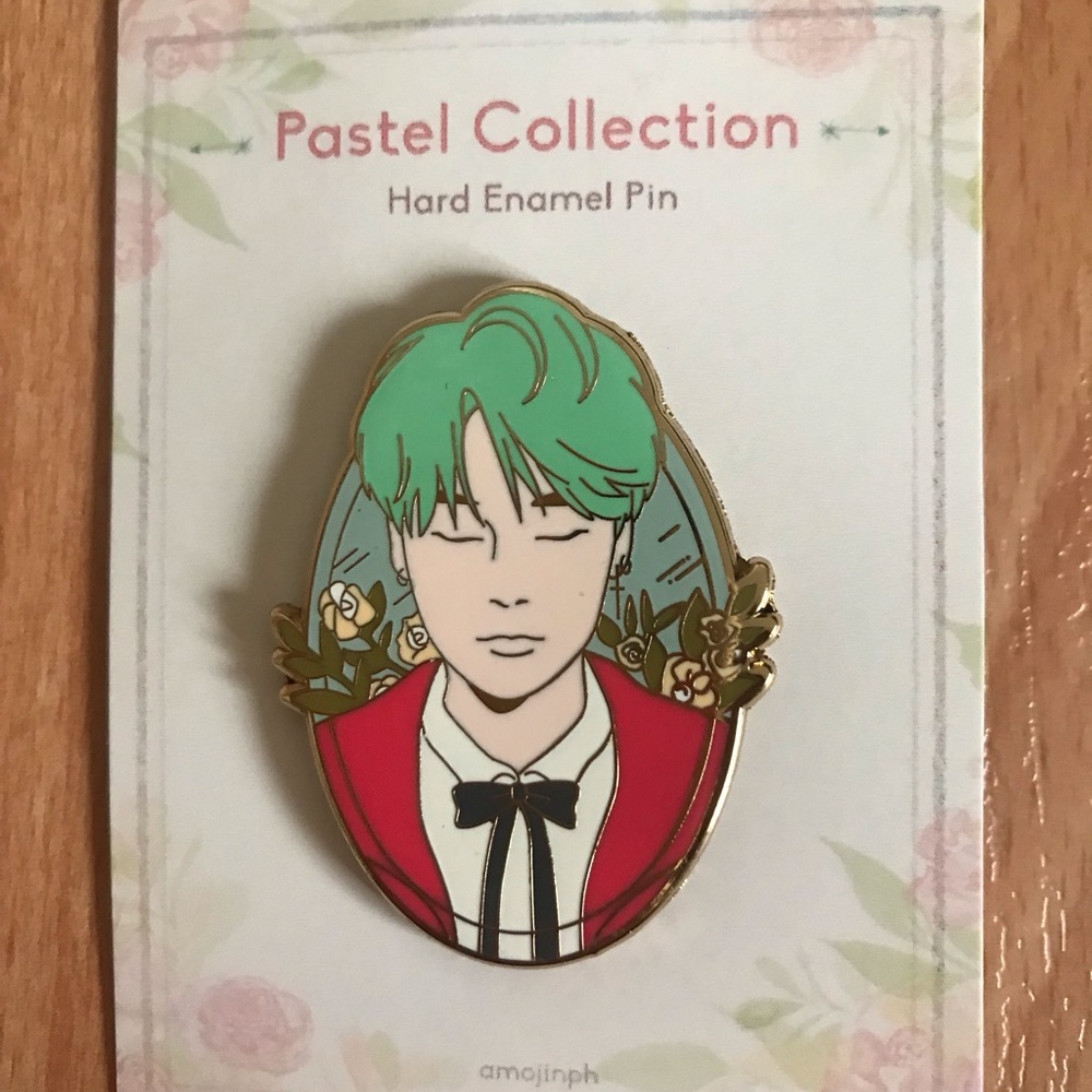 BTS Yoongi Suga Enamel Pin
